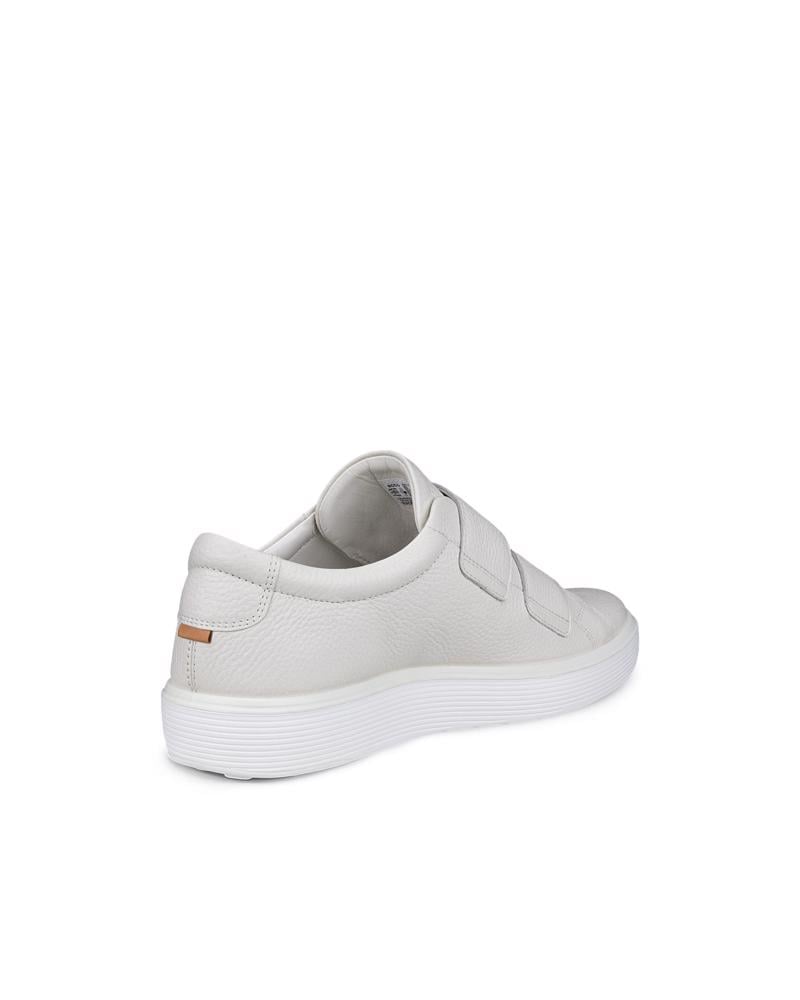 White ECCO Soft 60 M 2-Strap LEA