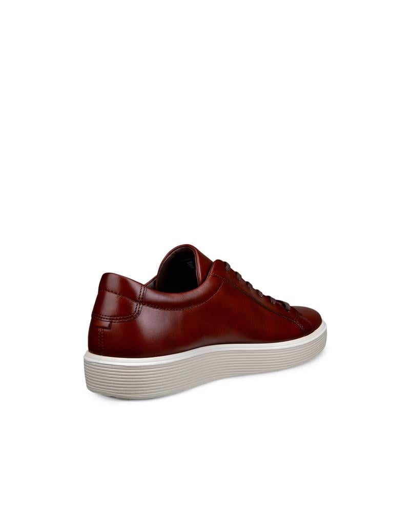 Brown ECCO SOFT 60 M LACE UP PREMIUM
