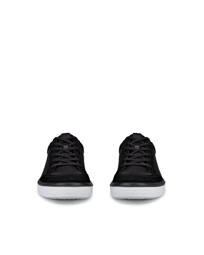 BLACK ECCO SOFT 60 M SNEAKER LTD