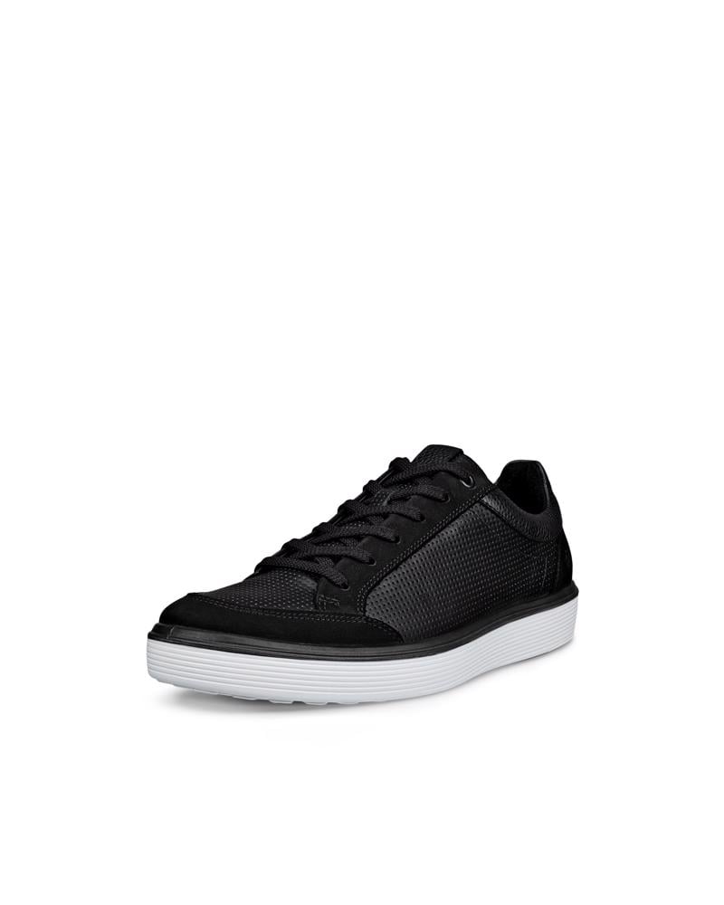 BLACK ECCO SOFT 60 M SNEAKER LTD