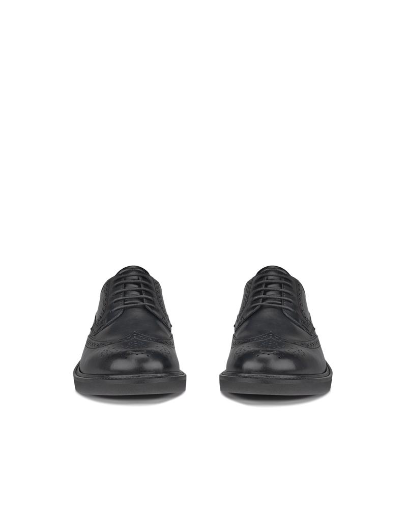 BLACK ECCO METRO LONDON M WINGTIP