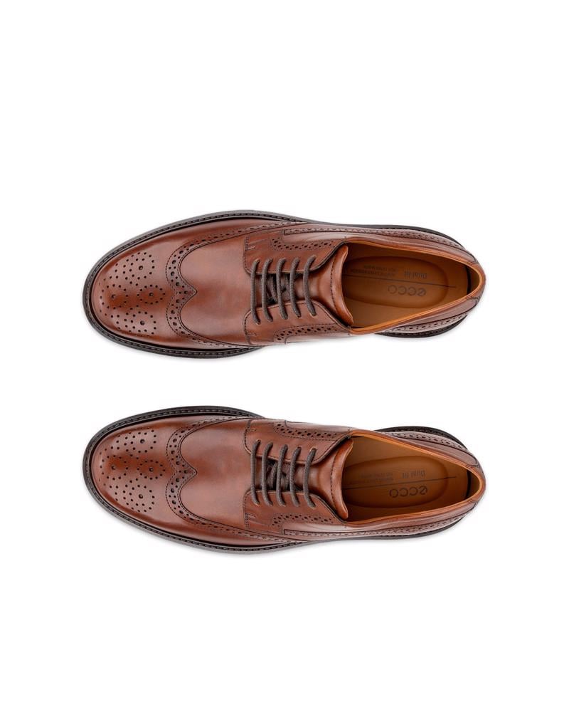 Brown ECCO METRO LONDON M WINGTIP