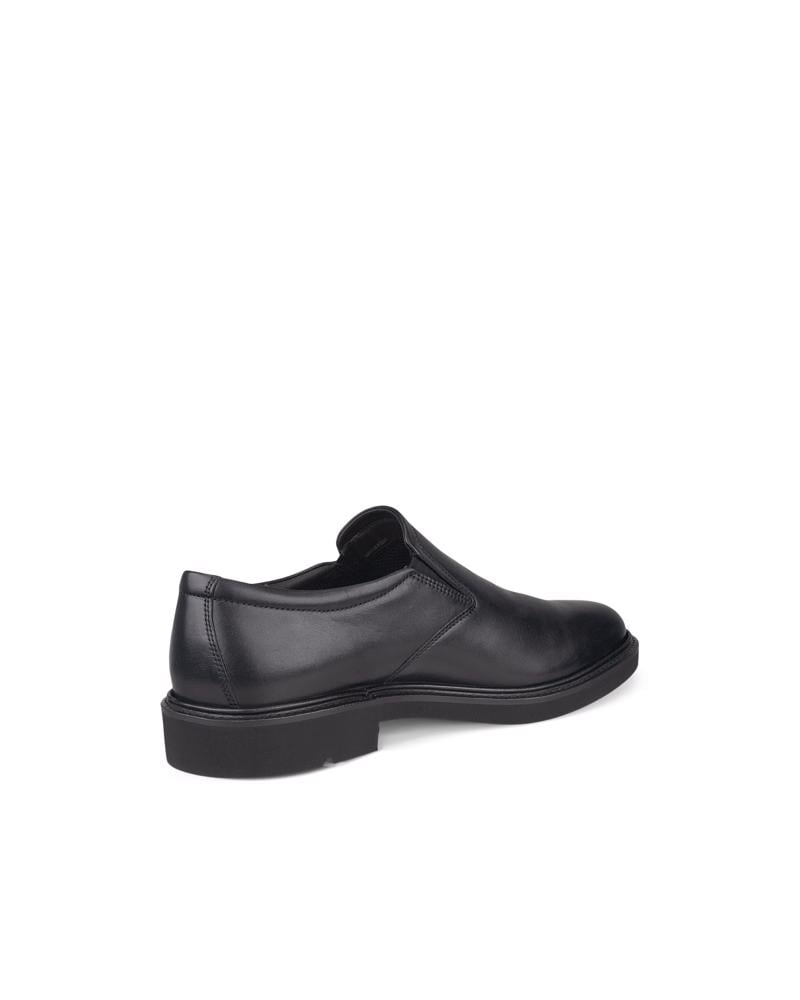 BLACK ECCO METRO LONDON M SLIP-ON