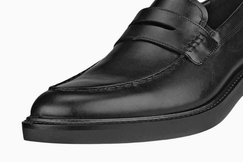 BLACK ECCO METRO LONDON M LOAFER