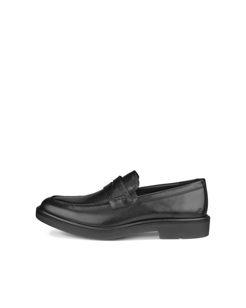 BLACK ECCO METRO LONDON M LOAFER