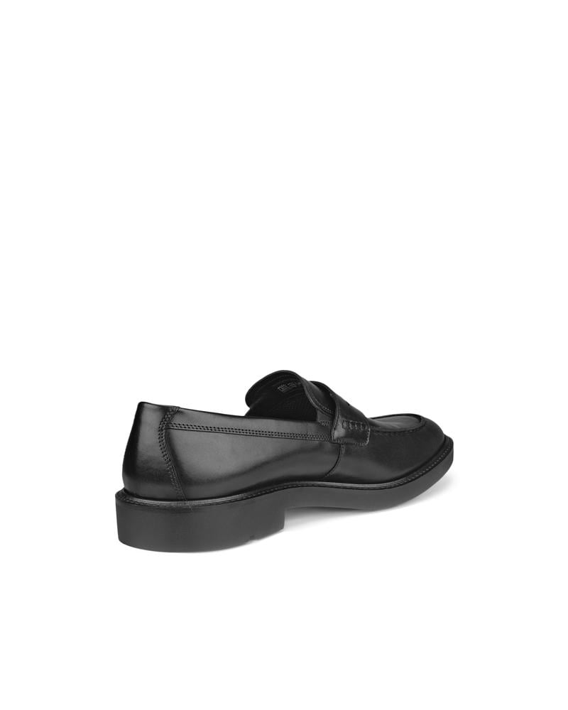 BLACK ECCO METRO LONDON M LOAFER