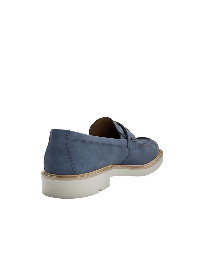 BLUE ECCO METRO LONDON M LOAFER