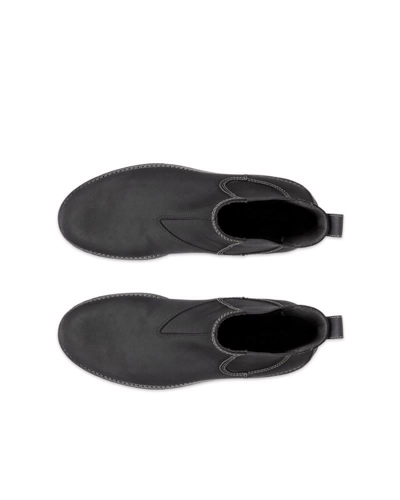 BLACK ECCO CHARLESTOWN WP CHELSEA