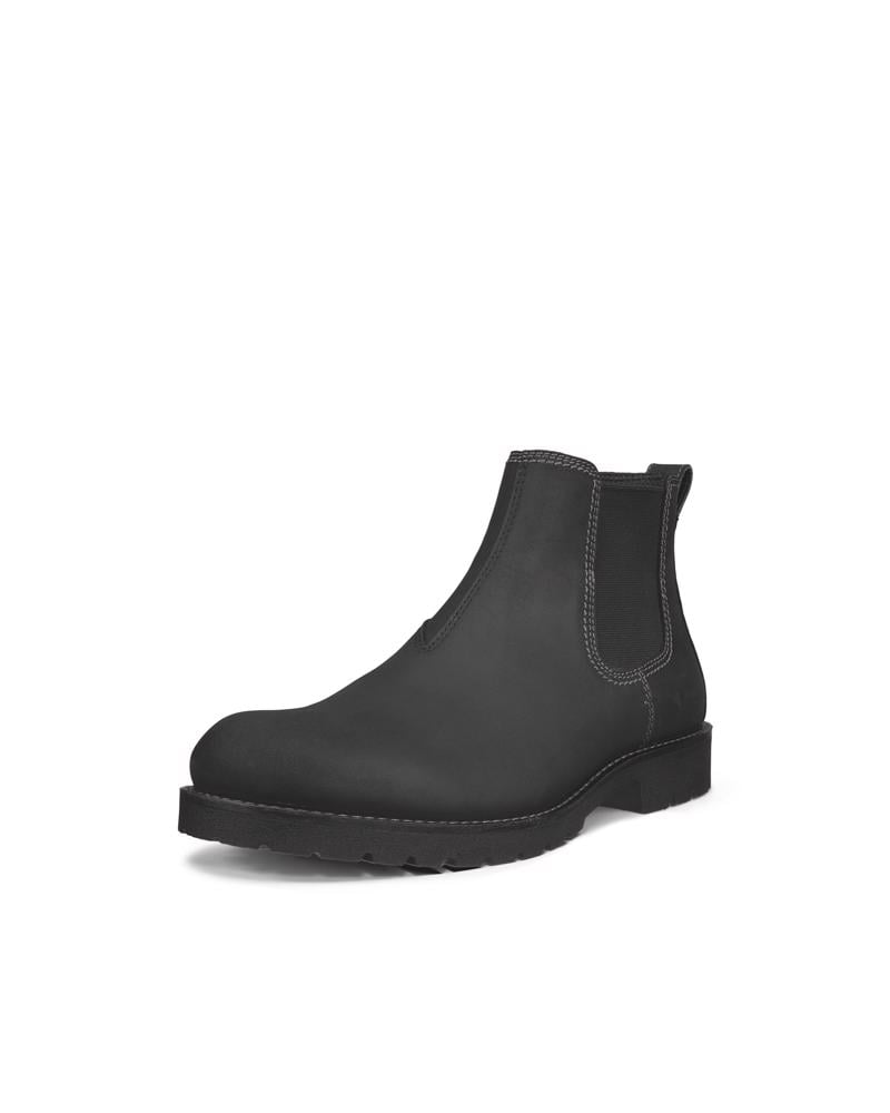 BLACK ECCO CHARLESTOWN WP CHELSEA