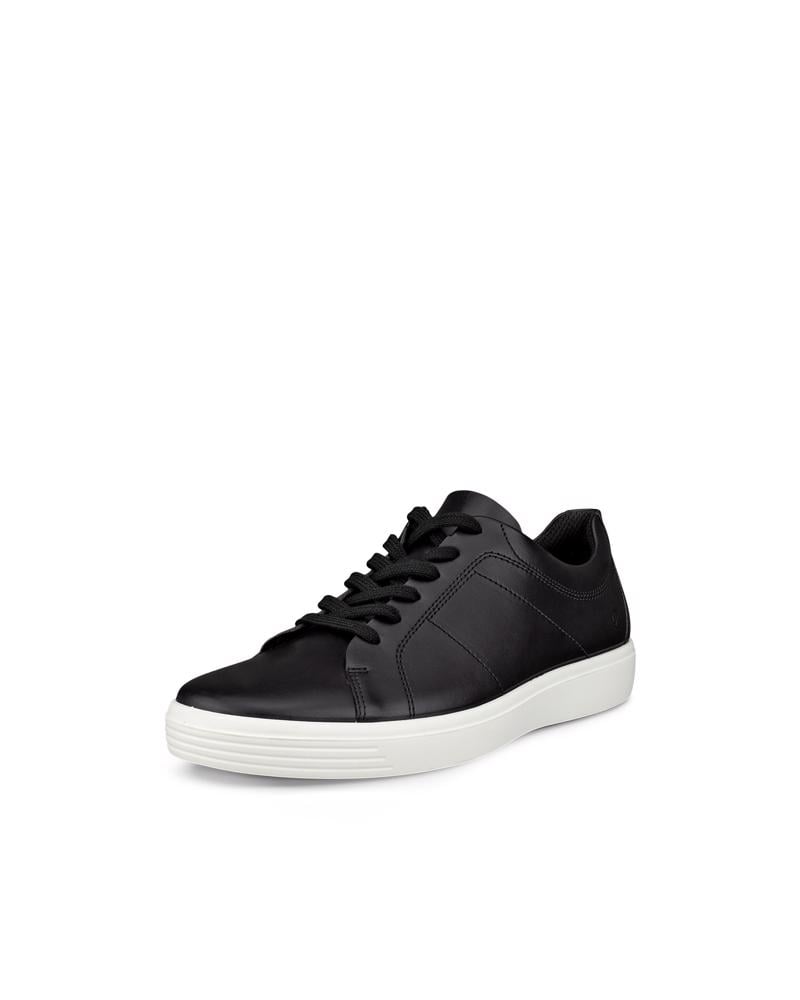 BLACK ECCO Classic Sneaker M Lace