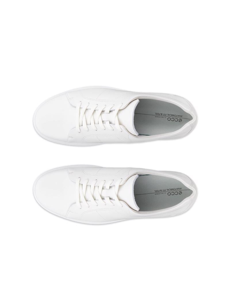 White ECCO Classic Sneaker M Lace