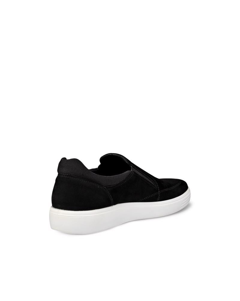 BLACK ECCO Classic Sneaker M Slip-On