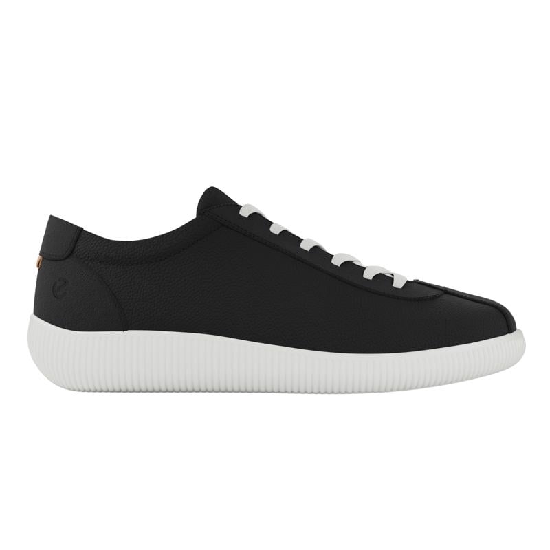 BLACK ECCO SOFT ZERO M LACE