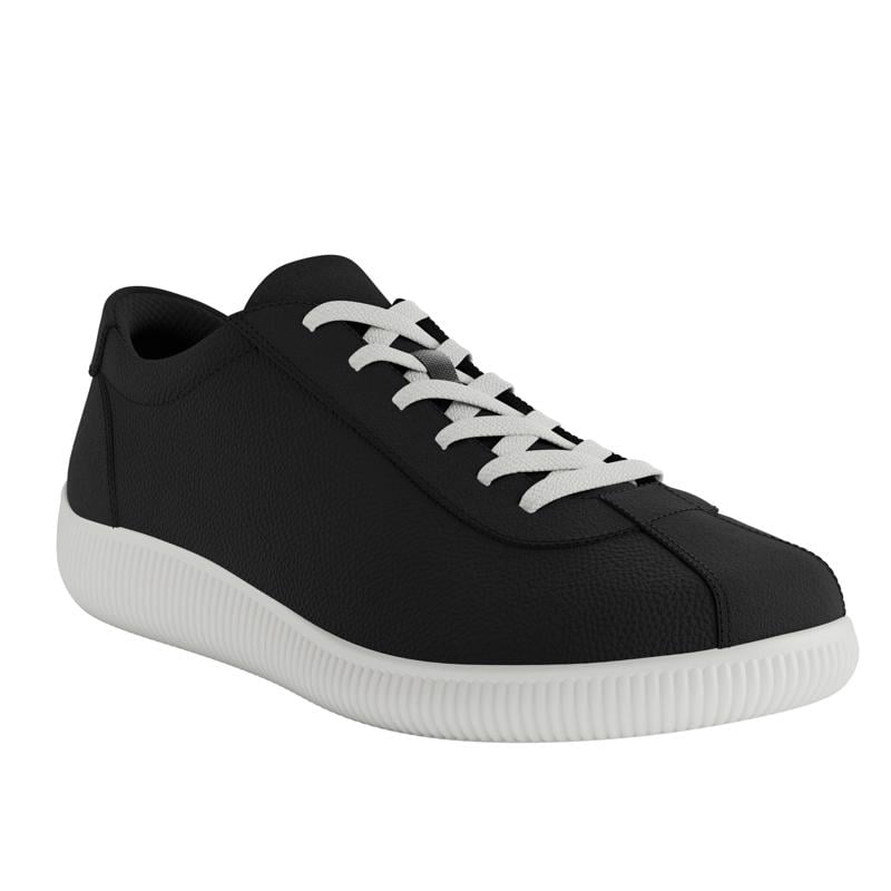 BLACK ECCO SOFT ZERO M LACE