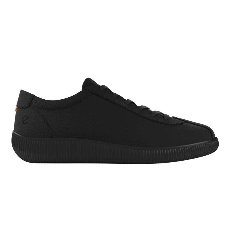 BLACK ECCO SOFT ZERO LACE M PREMIUM