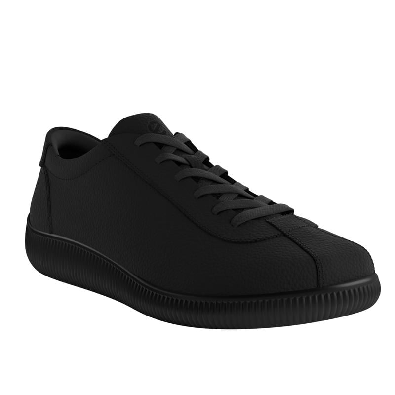 BLACK ECCO SOFT ZERO LACE M PREMIUM
