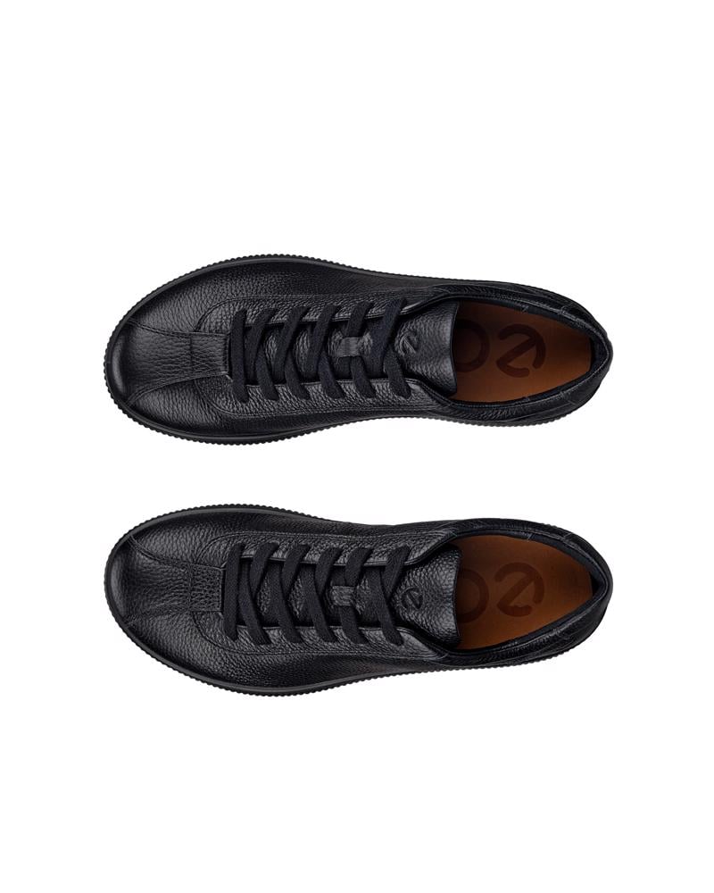 BLACK ECCO SOFT ZERO LACE M PREMIUM