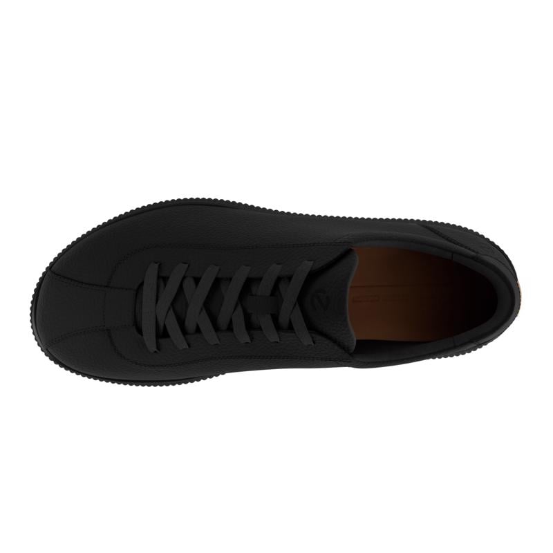 BLACK ECCO SOFT ZERO LACE M PREMIUM