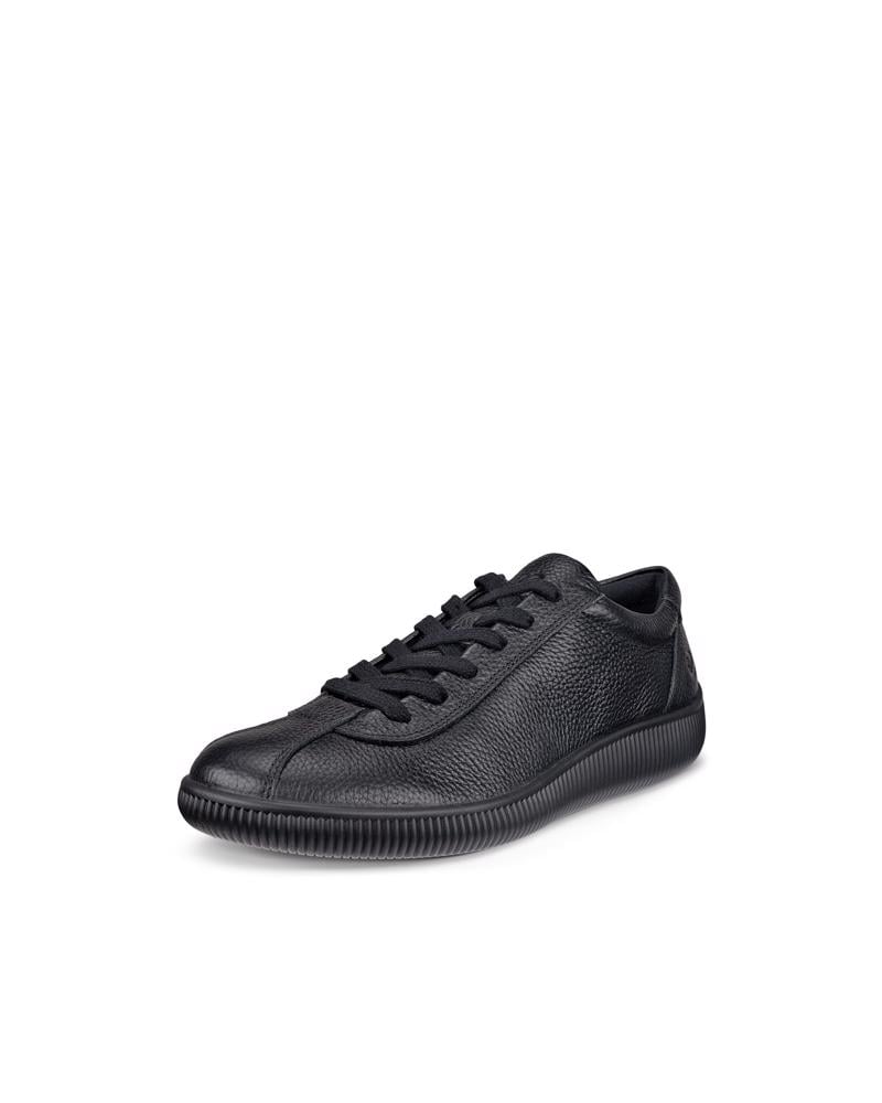 BLACK ECCO SOFT ZERO LACE M PREMIUM