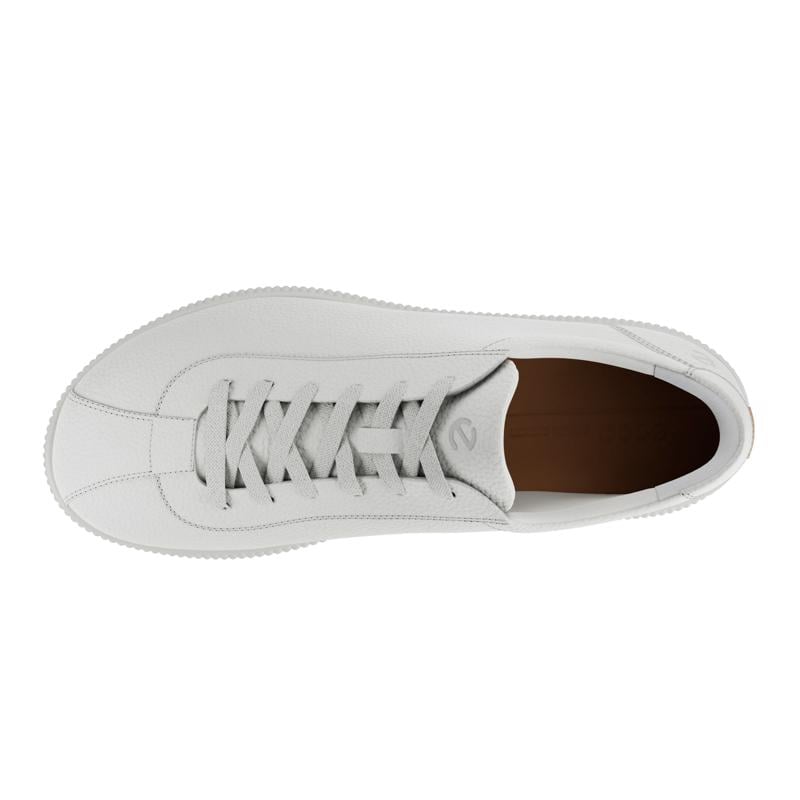 White ECCO SOFT ZERO LACE M PREMIUM