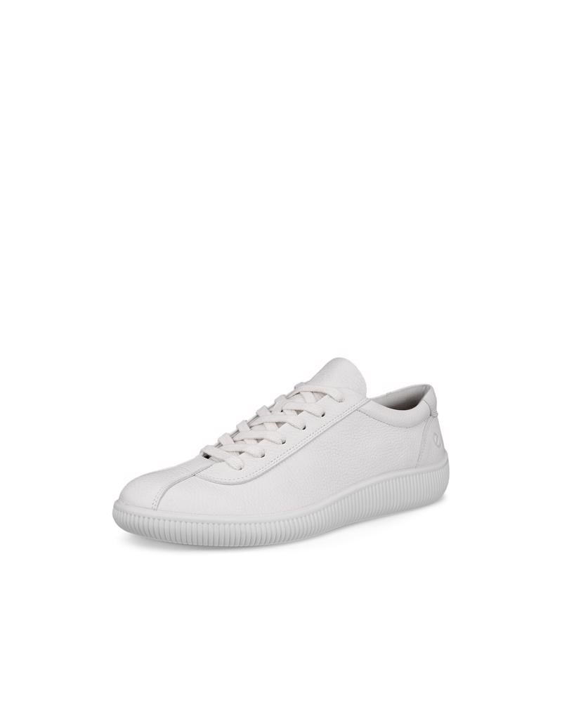 White ECCO SOFT ZERO LACE M PREMIUM