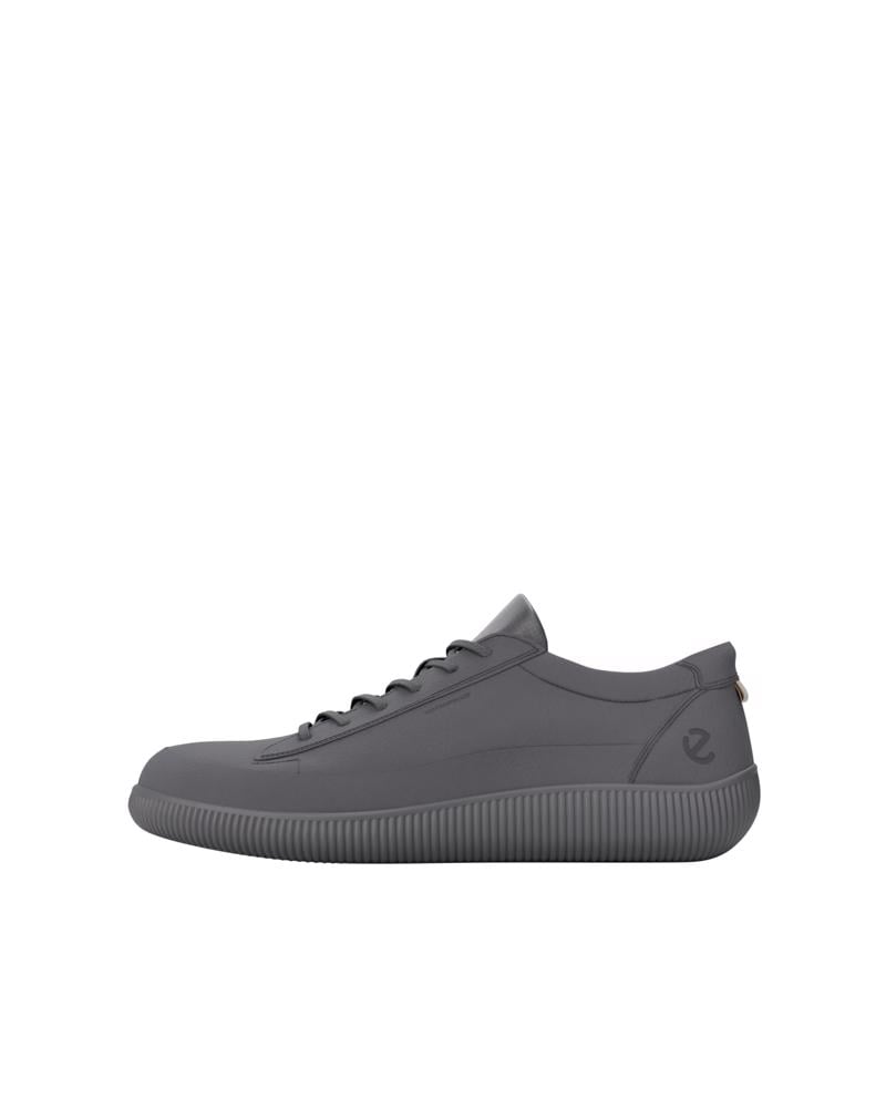 Grey ECCO SOFT ZERO M SHOE WP