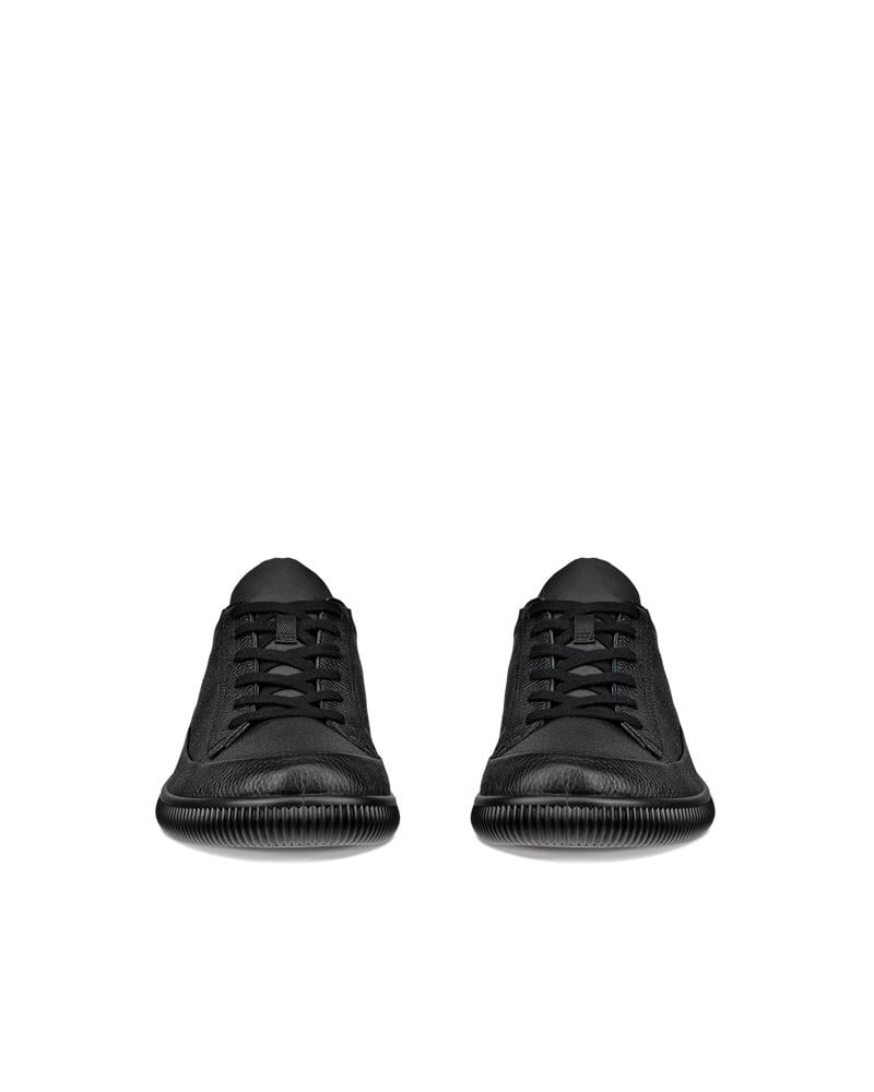 BLACK ECCO SOFT ZERO M SHOE WP