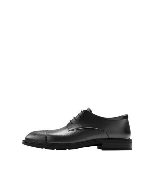 BLACK ECCO METRO PRAGUE CAP TOE