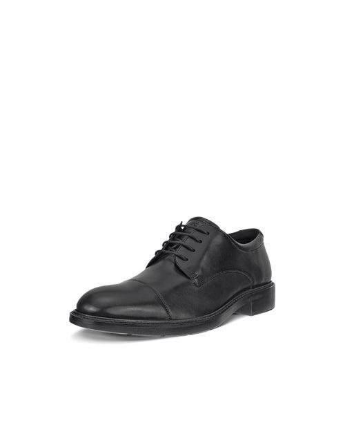 BLACK ECCO METRO PRAGUE CAP TOE