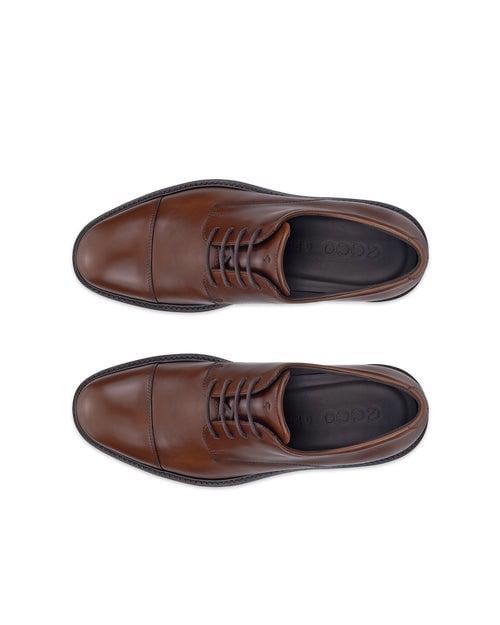 Brown ECCO METRO PRAGUE CAP TOE
