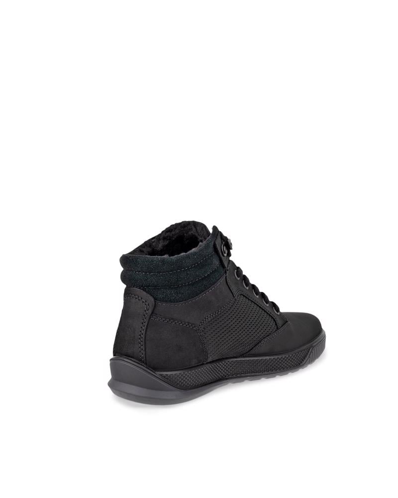 اسود ECCO Bypath Tred Ankle Boot WL