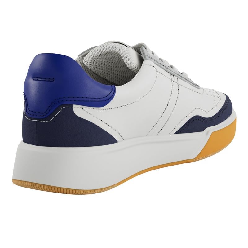 White ECCO STREET COURT M LEA