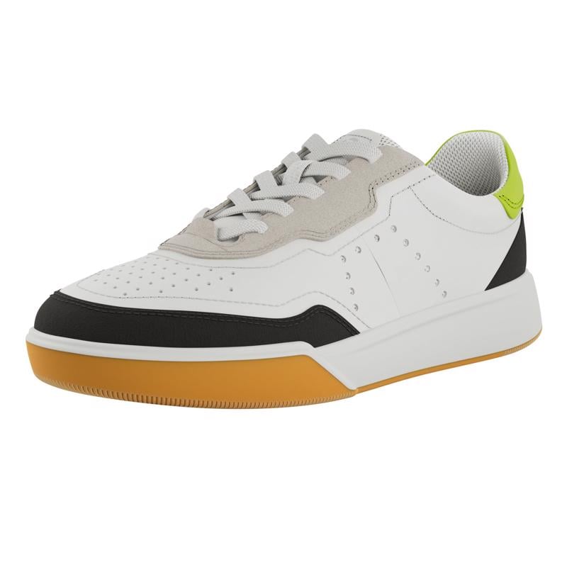White ECCO STREET COURT M LEA