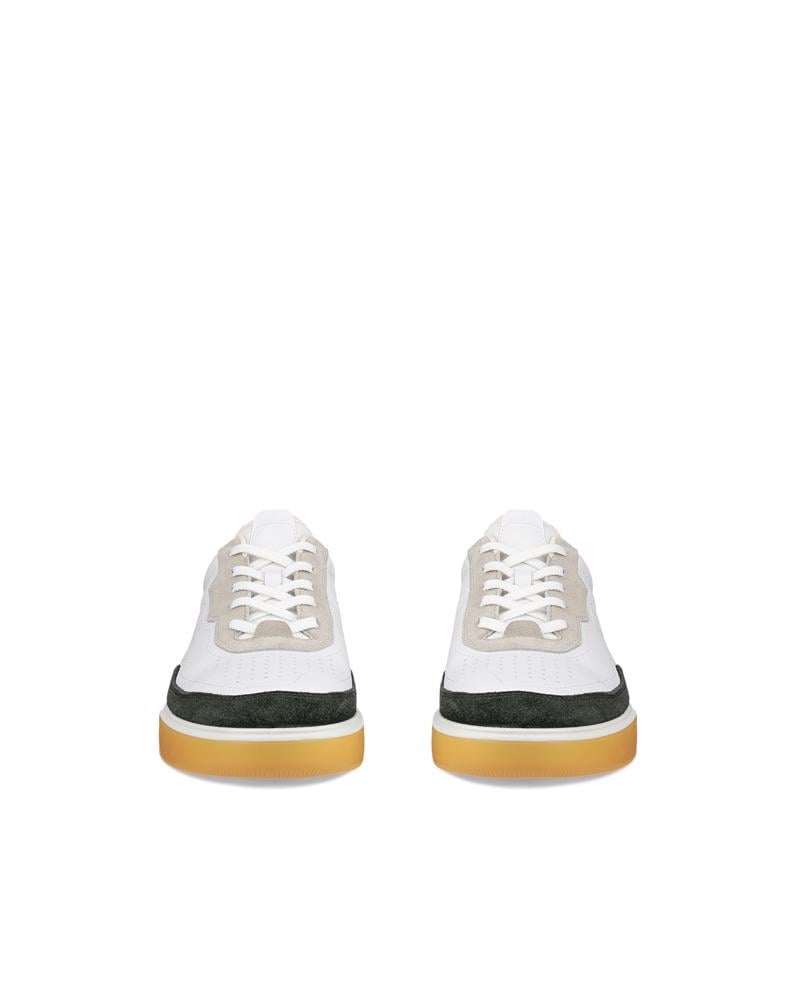 White ECCO STREET COURT M LEA