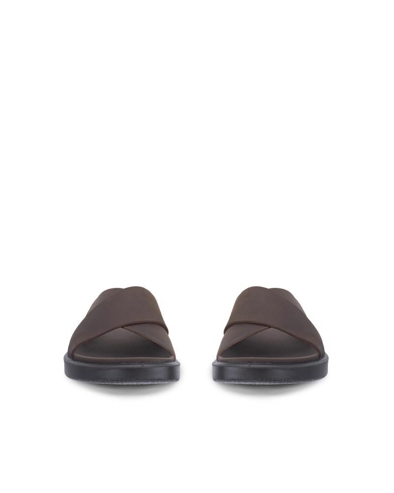 Brown ECCO Flowt M Slide