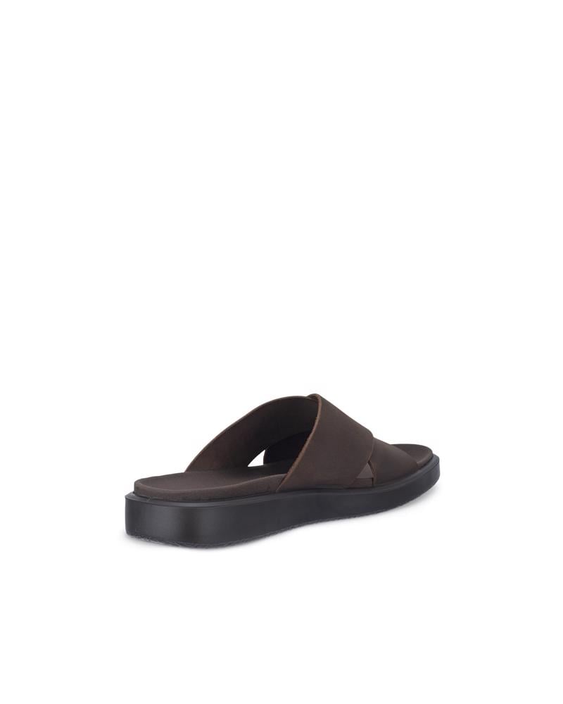 Brown ECCO Flowt M Slide