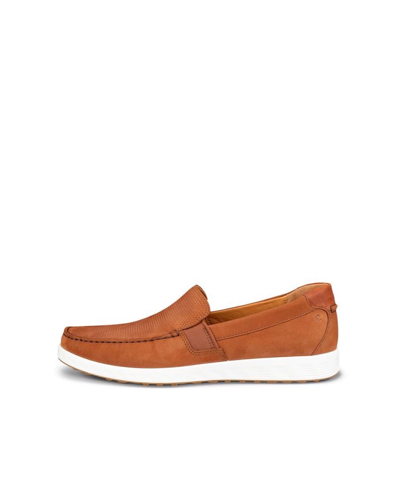 Brown ECCO S LITE MOC PERF LOAFER