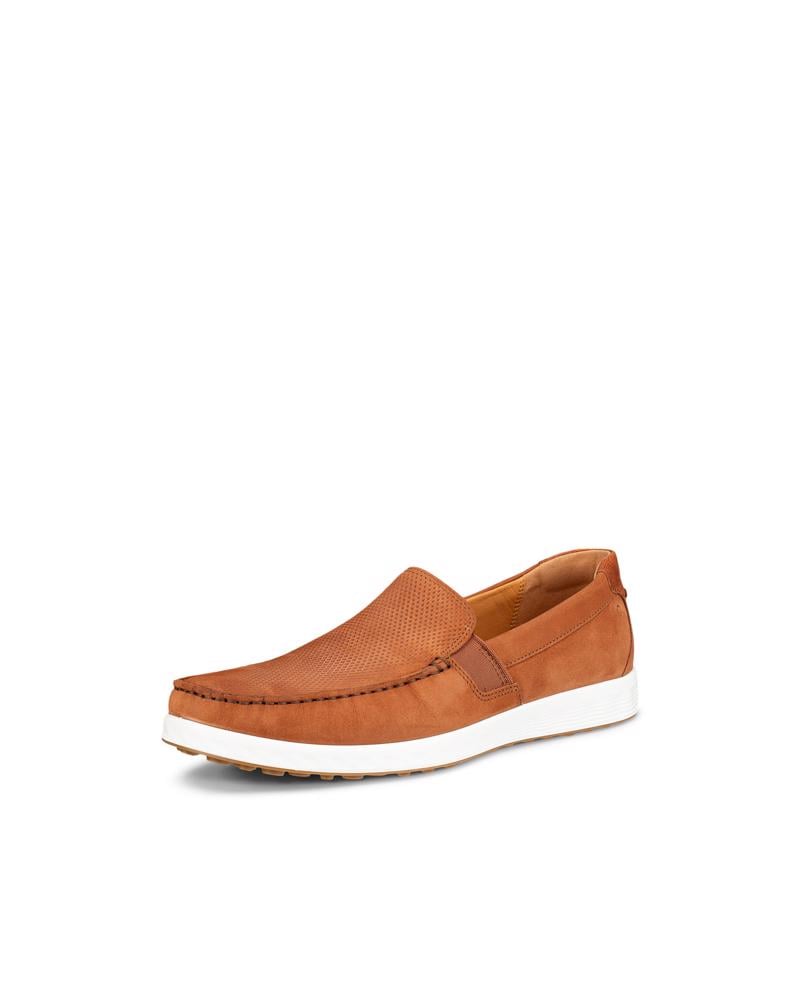 Brown ECCO S LITE MOC PERF LOAFER