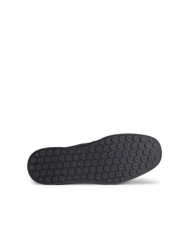 BLACK ECCO S LITE MOC LOAFER