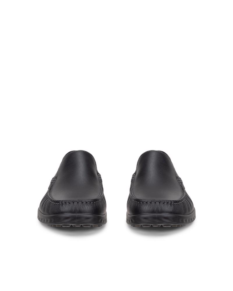 BLACK ECCO S LITE MOC LOAFER