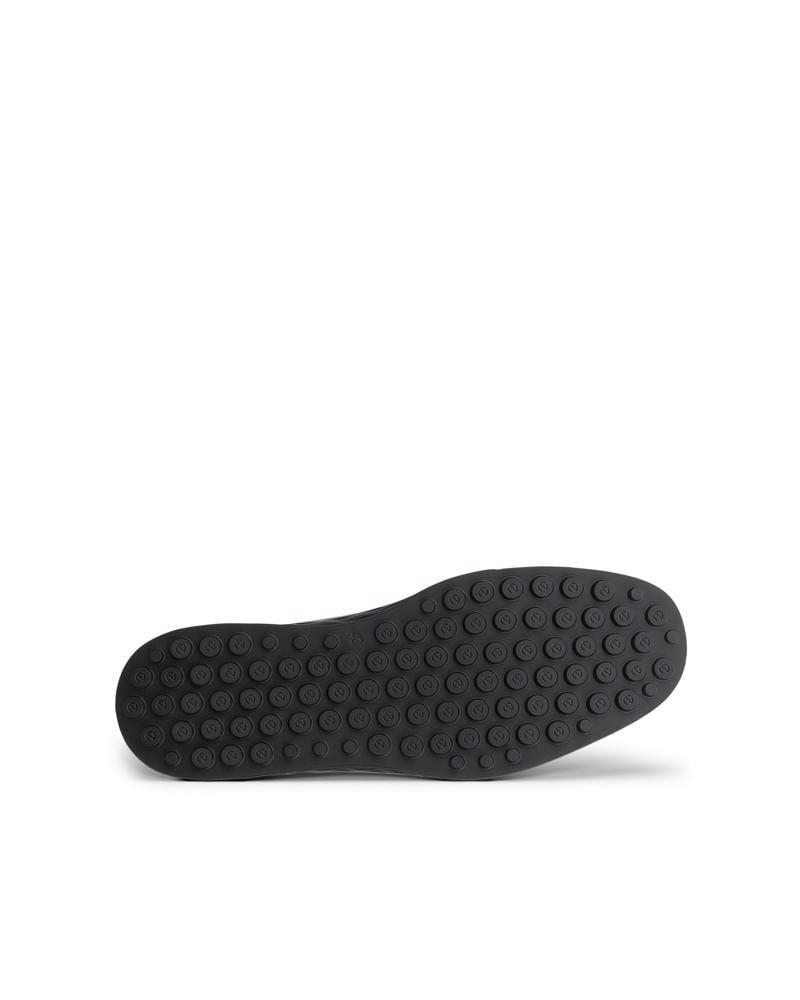 BLACK ECCO S LITE MOC LOAFER