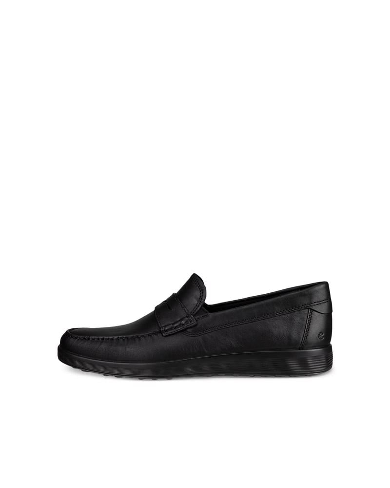 BLACK ECCO S LITE M MOC MOCCASIN