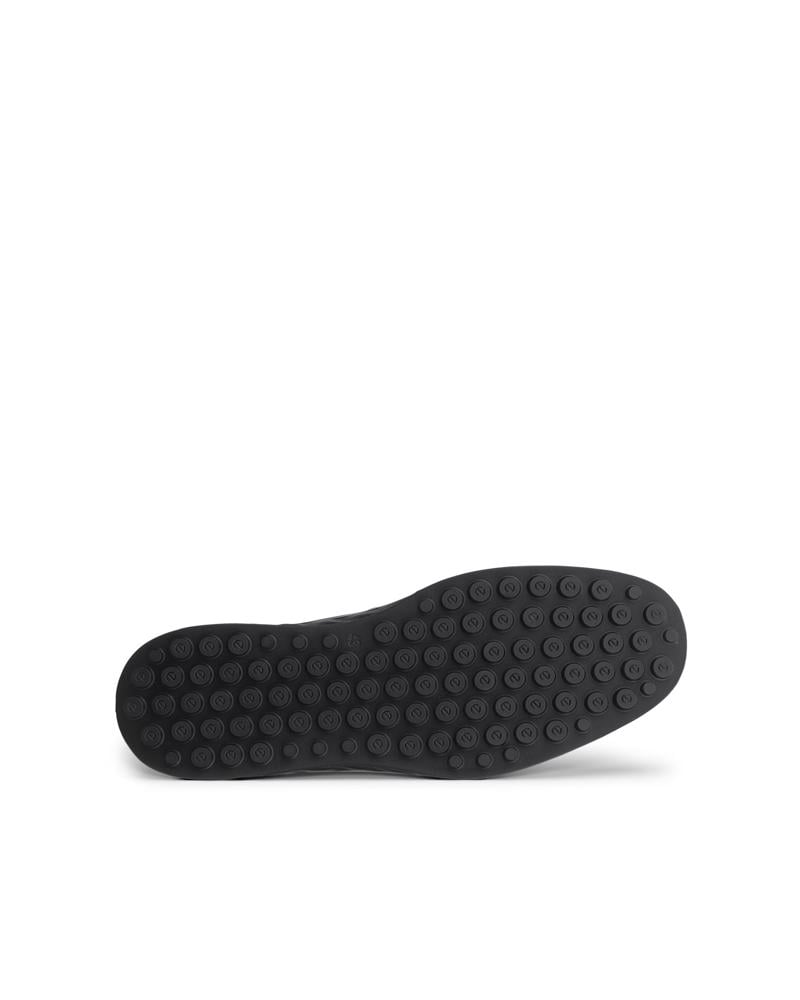 BLACK ECCO S LITE M MOC MOCCASIN