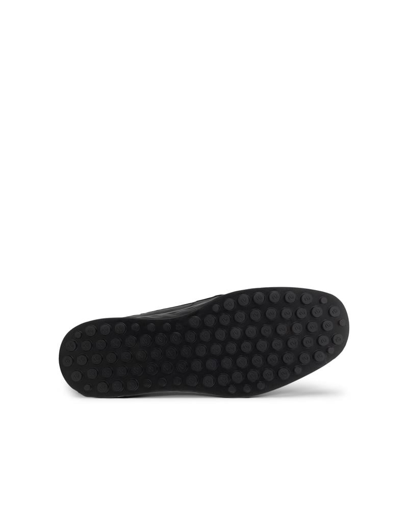 BLACK ECCO S LITE MOC M LOAFER