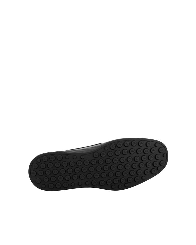 BLACK ECCO S LITE MOC M LOAFER
