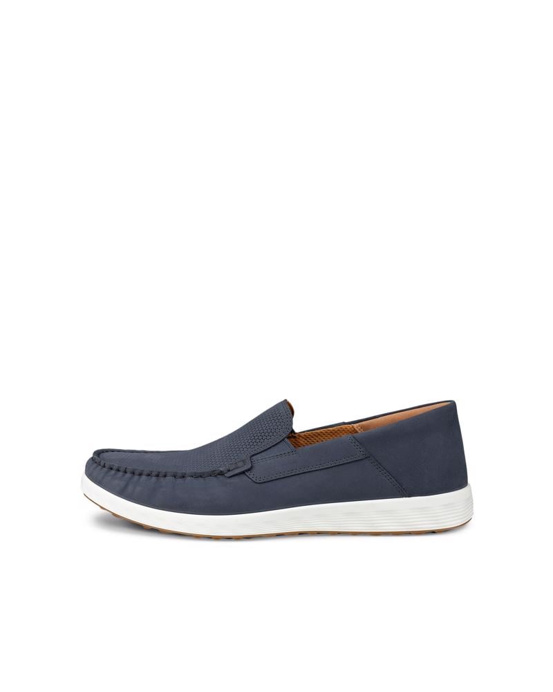 BLUE ECCO S LITE MOC M LOAFER