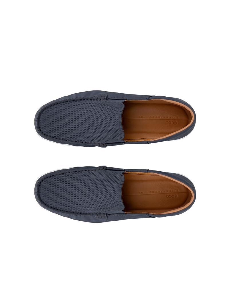 BLUE ECCO S LITE MOC M LOAFER