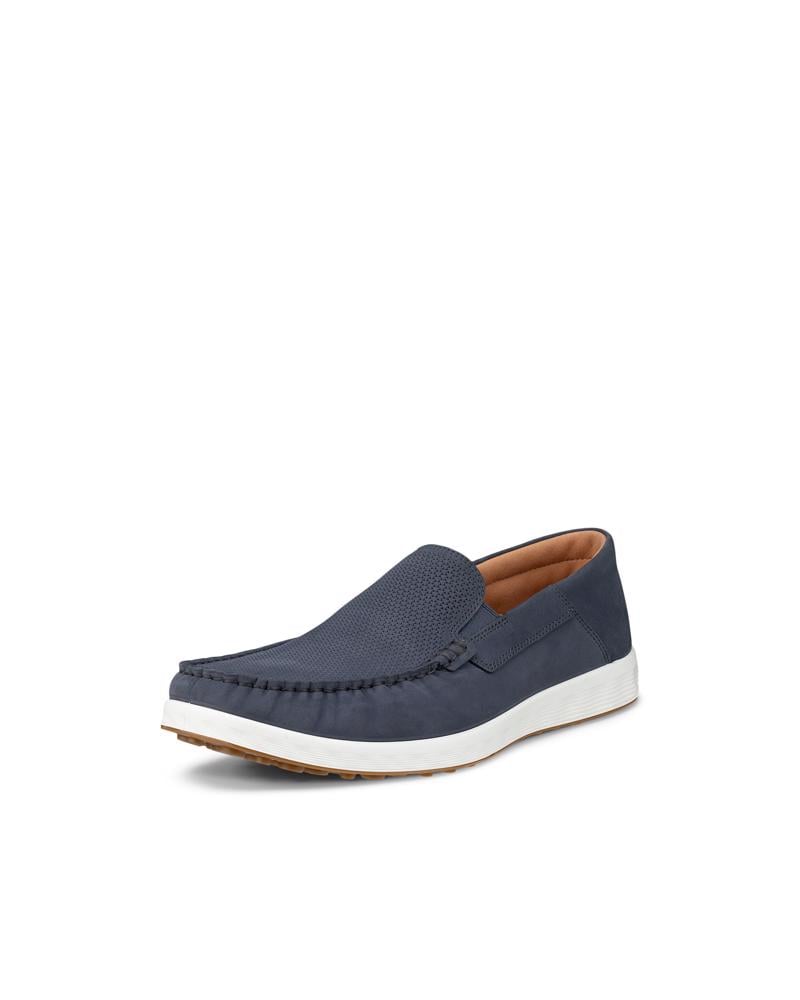 BLUE ECCO S LITE MOC M LOAFER