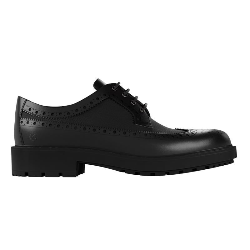 BLACK ECCO METROPOLE OSLO M BROGUE