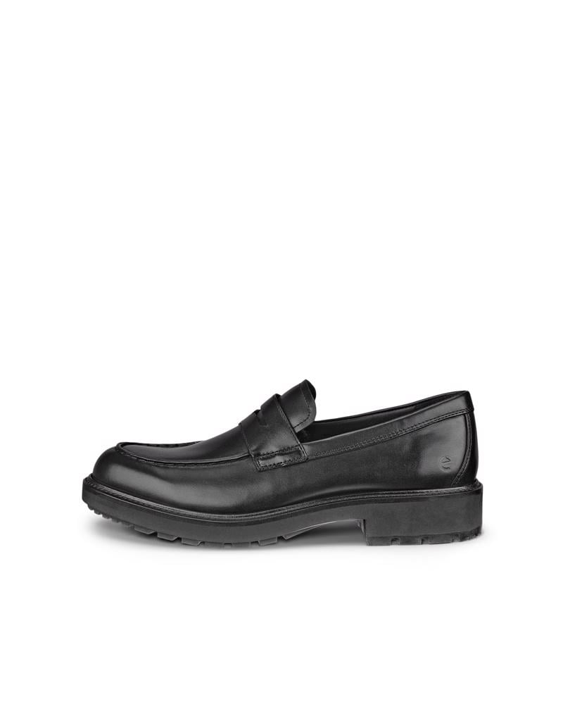 BLACK ECCO METROPOLE OSLO M LOAFER